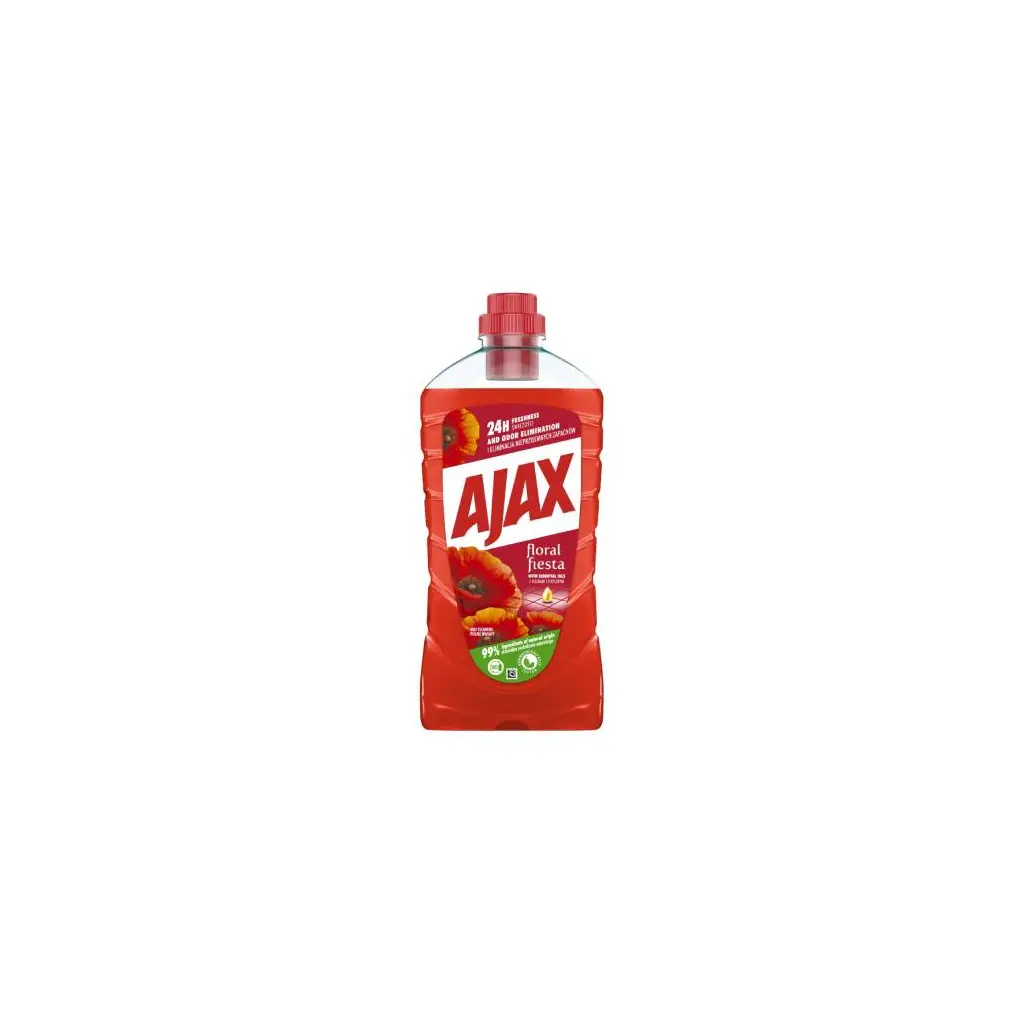 Sredstvo za čiščenje taluniverzalno 1000ml Ajax Red flowers rdeče-1