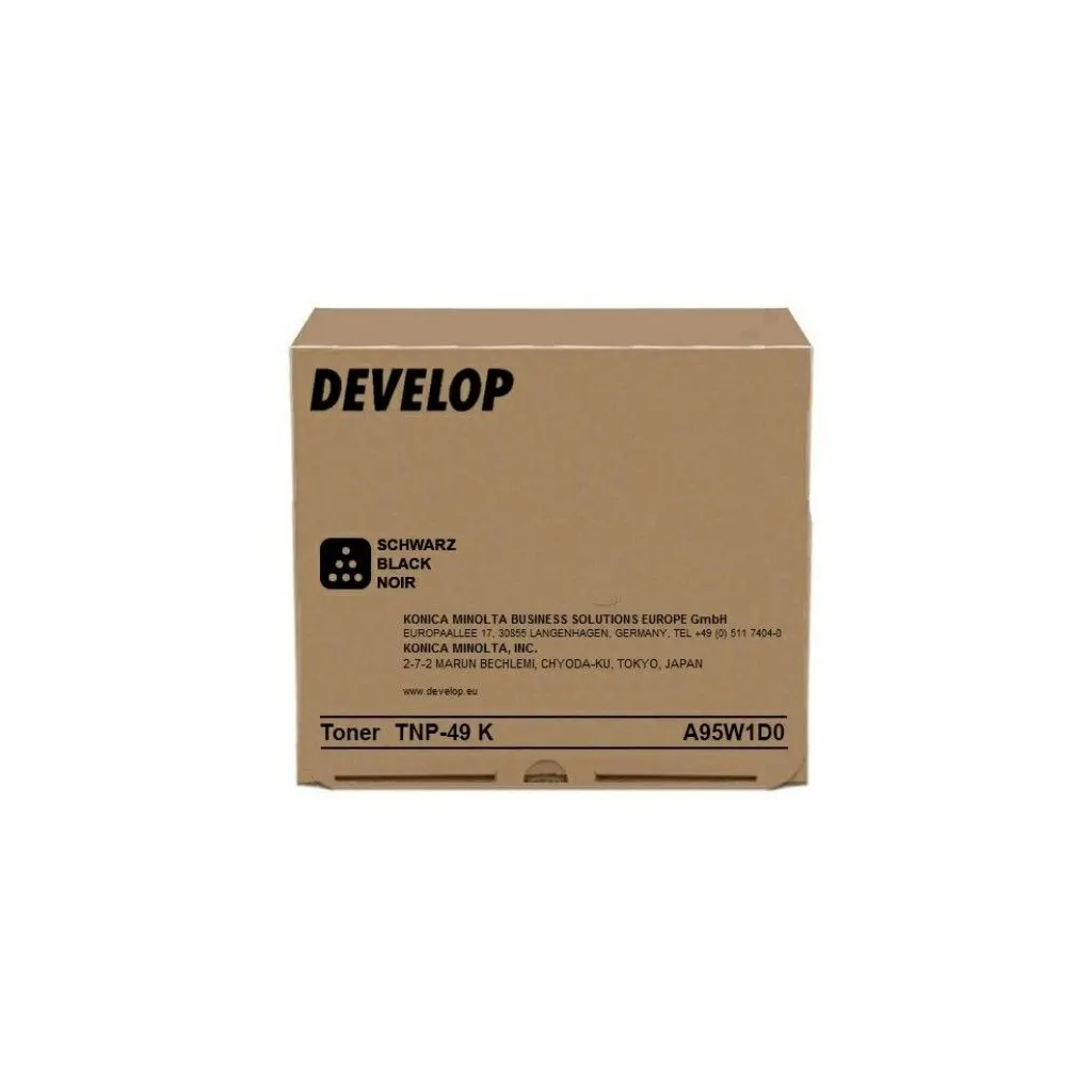 Toner DEVELOP TNP49K Black - ineo +3351 original-1