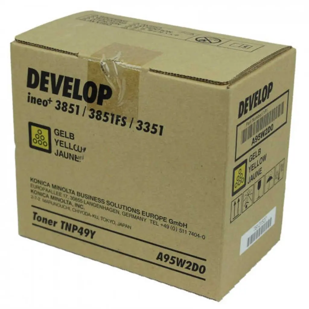 Toner DEVELOP TNP49Y Yellow - ineo +3351 original-1