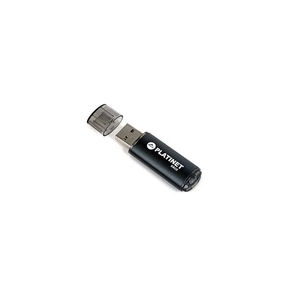 USB 2.0 Flash drive  64GB PLATINET PENDRIVE X-Depo - Black-1