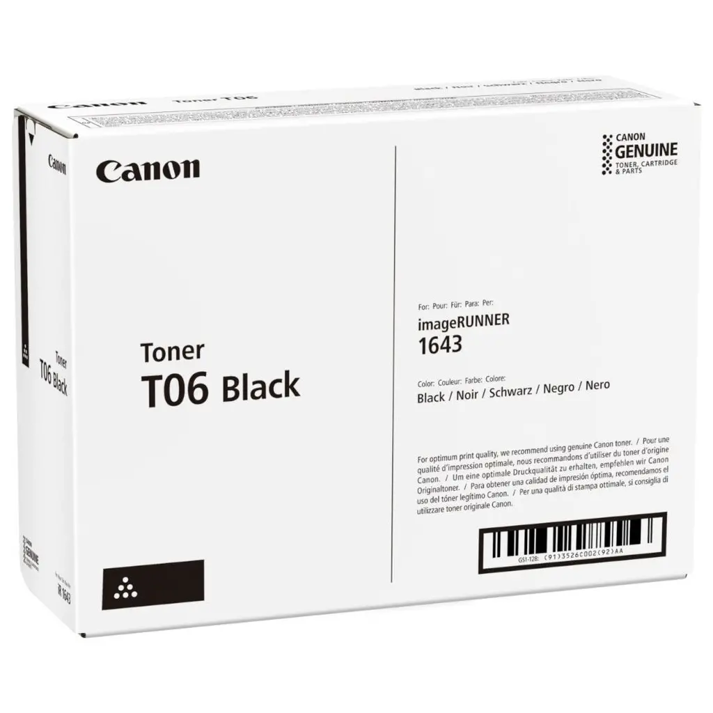 Toner CANON T06 Black original-1