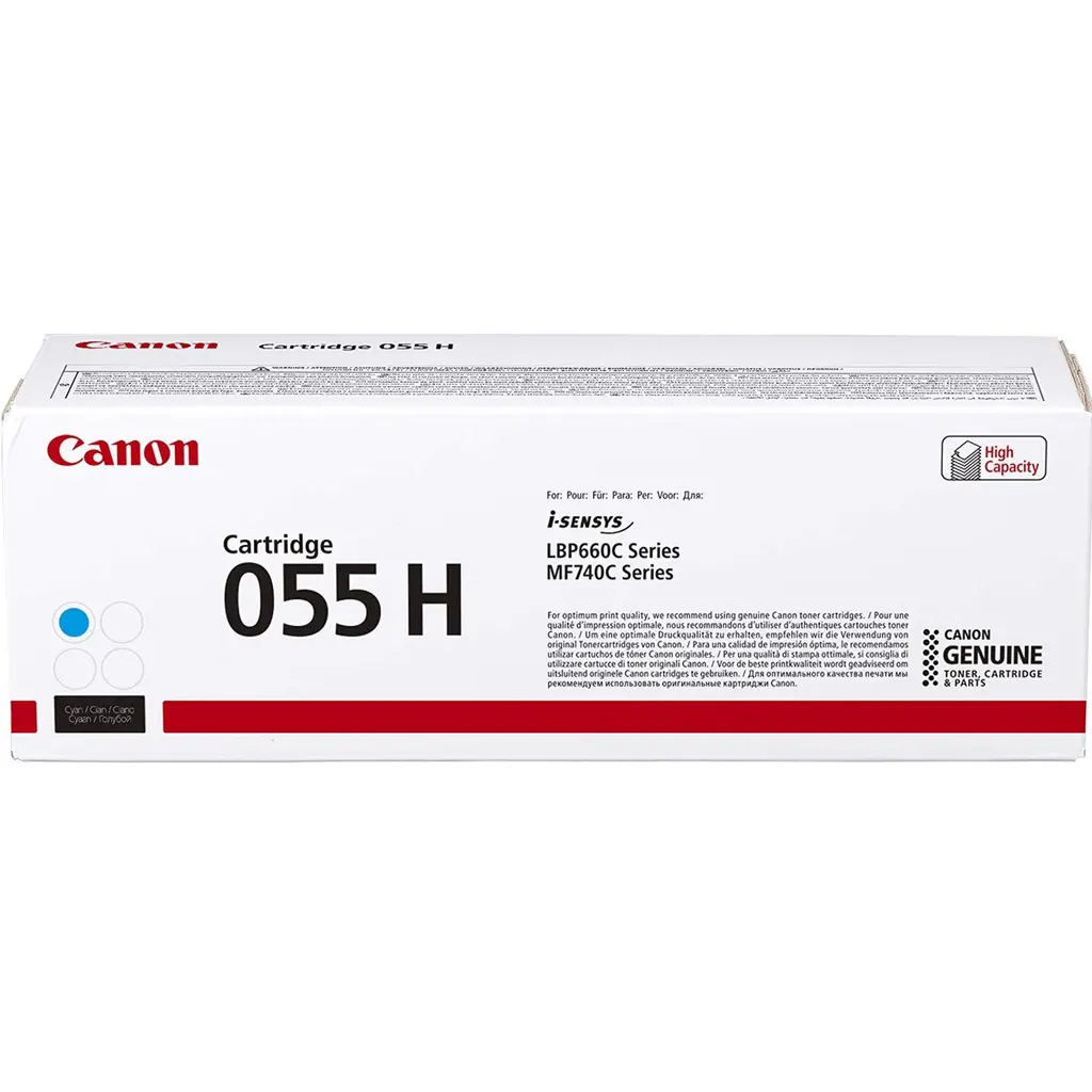 Toner CANON CRG-055H Cyan original-1