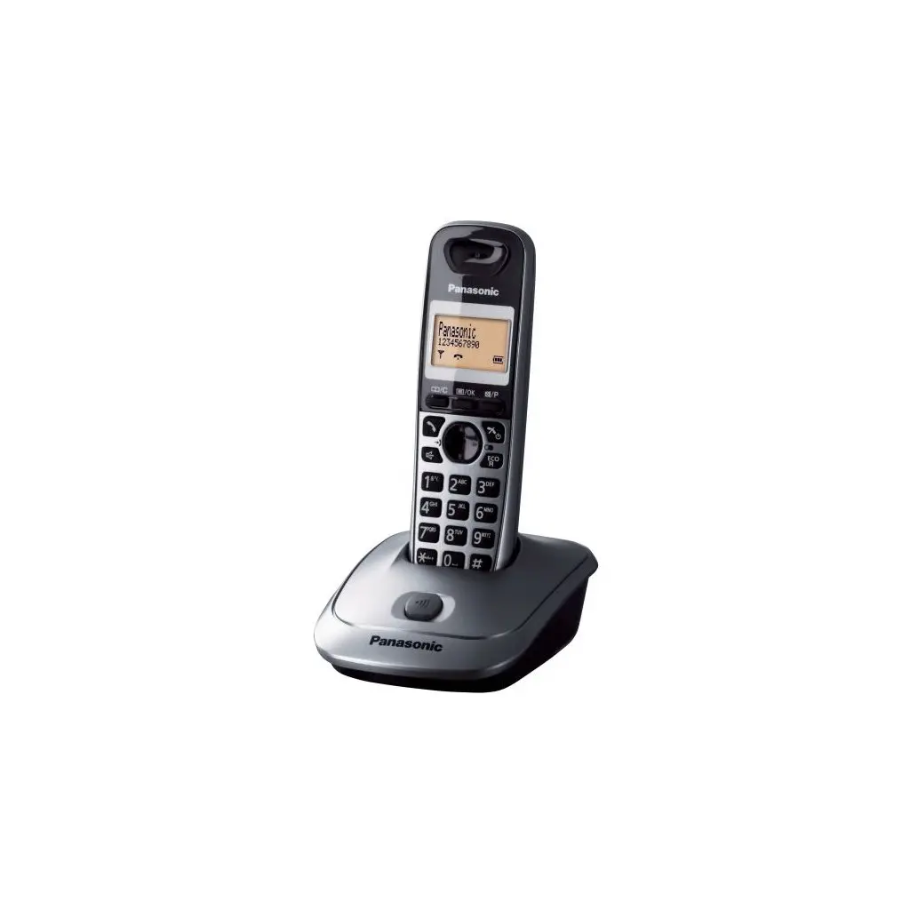 Telefon PANASONIC KX-TG2511 brezžični - siv-0