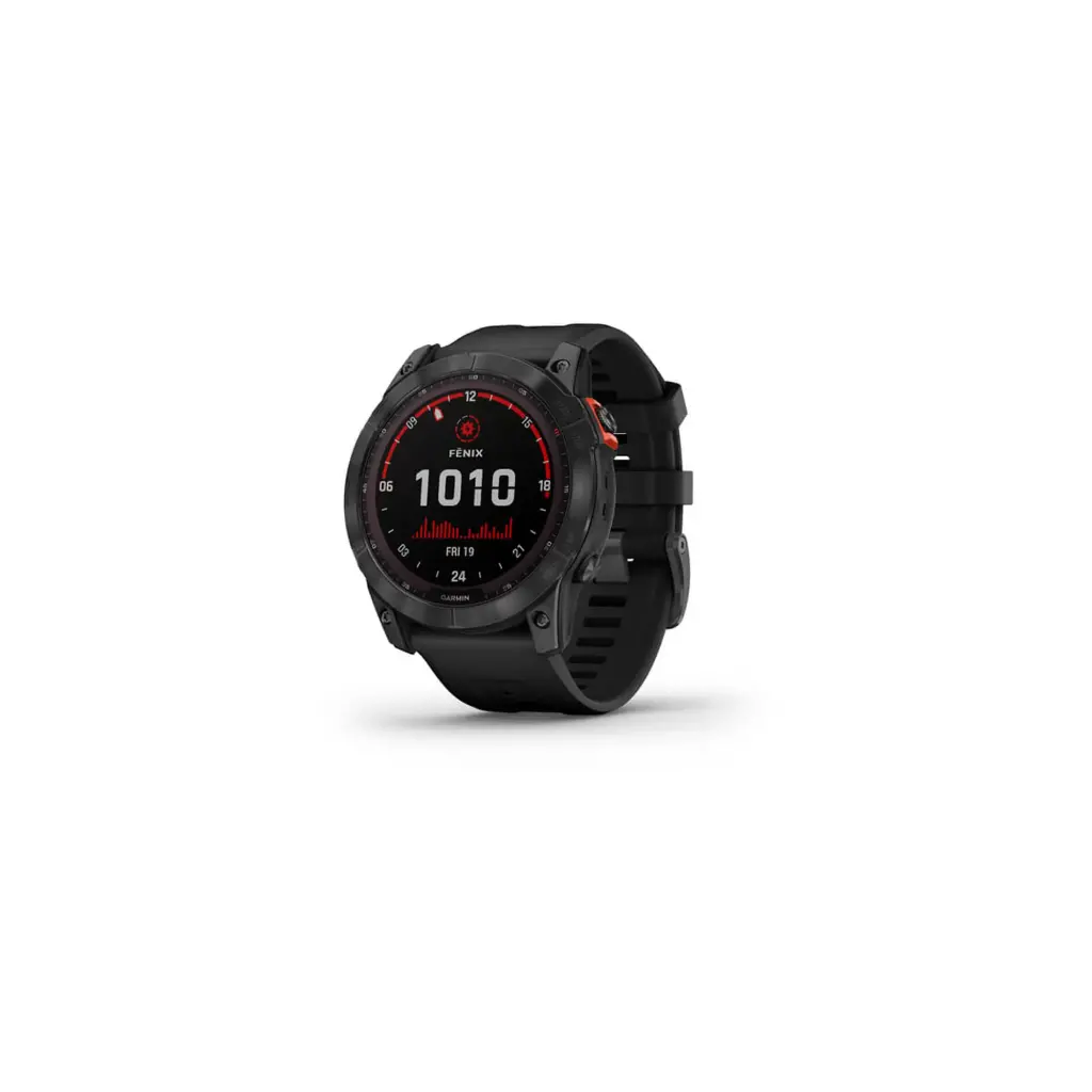 Pametna ura GARMIN Fenix 7X SOLAR temnosiva s črnim pasom-1