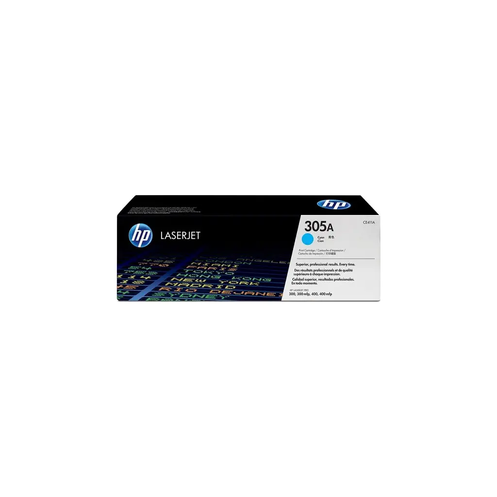 Toner HP CE411A Cyan No.305A original-5