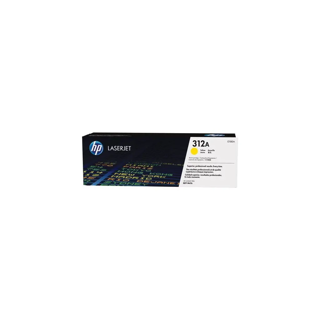 Toner HP CF382A Yellow No.312A original-2