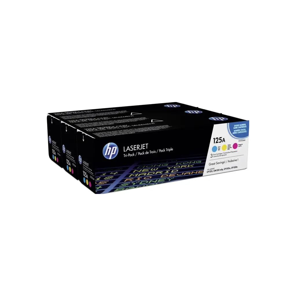 Toner HP CB541A + CB542A + CB543A = CF373AM Pak 3/1 original-2