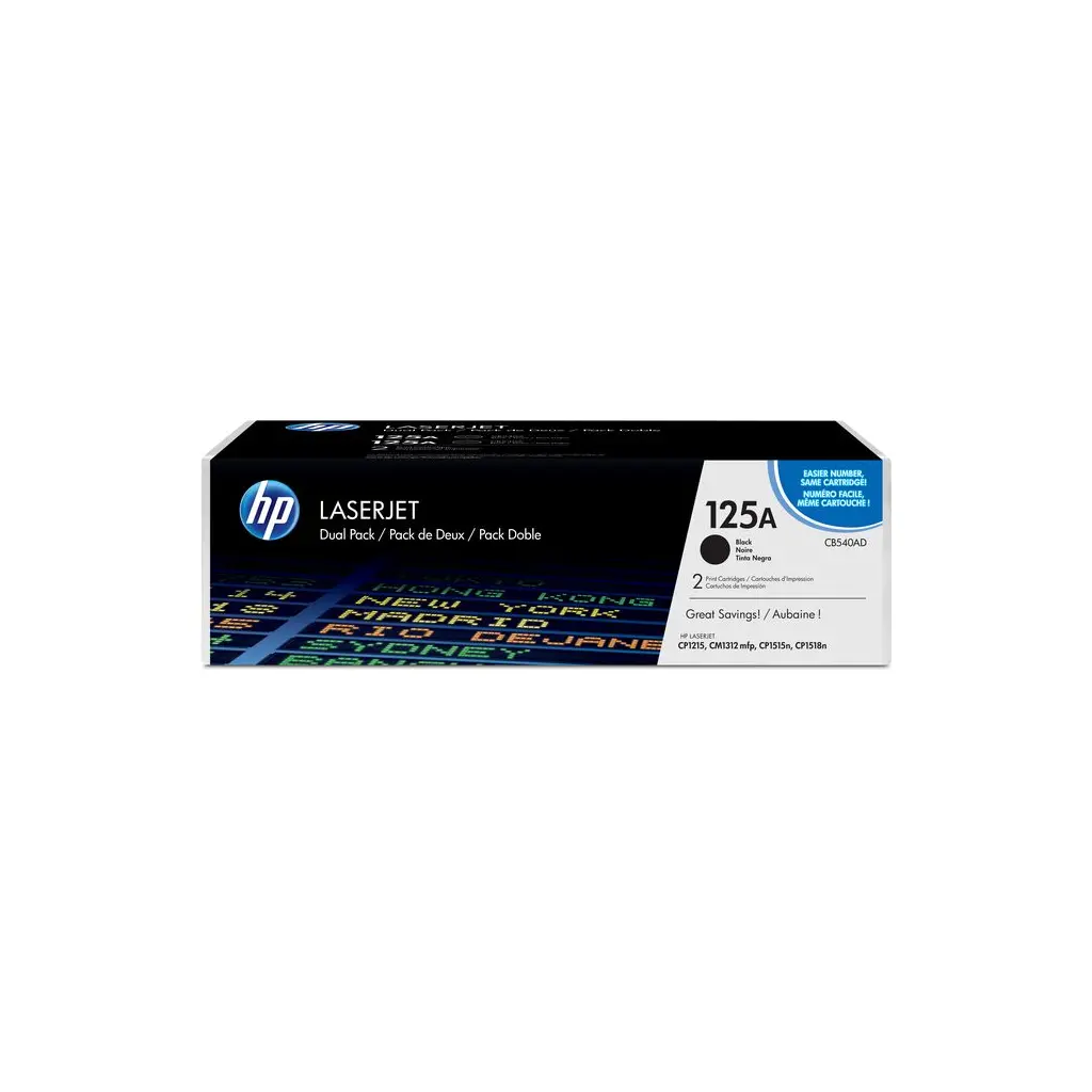 Toner HP CB540AD  Black - No.125A Twin Pack original-2