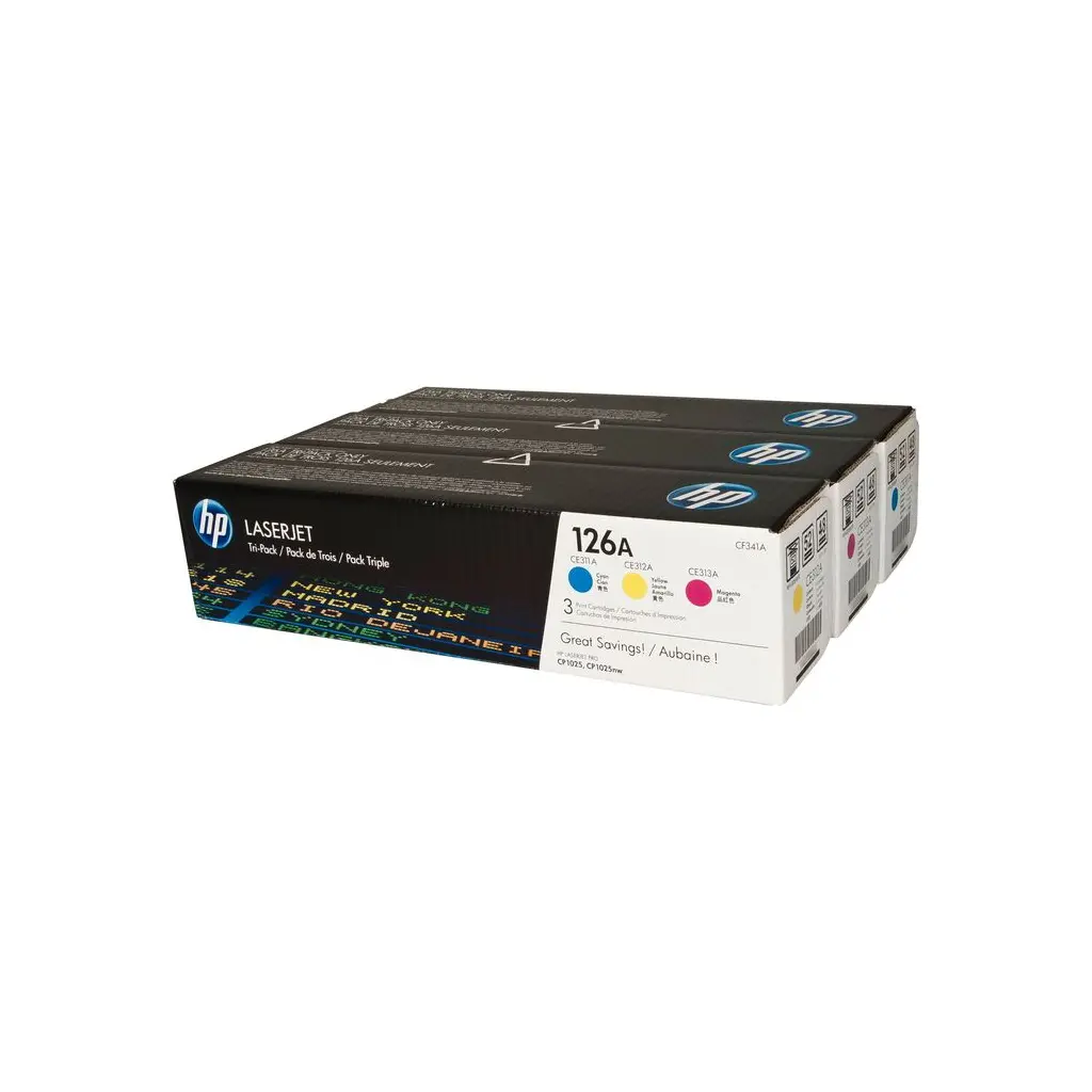 Toner HP CF341A  3-Pack original-2