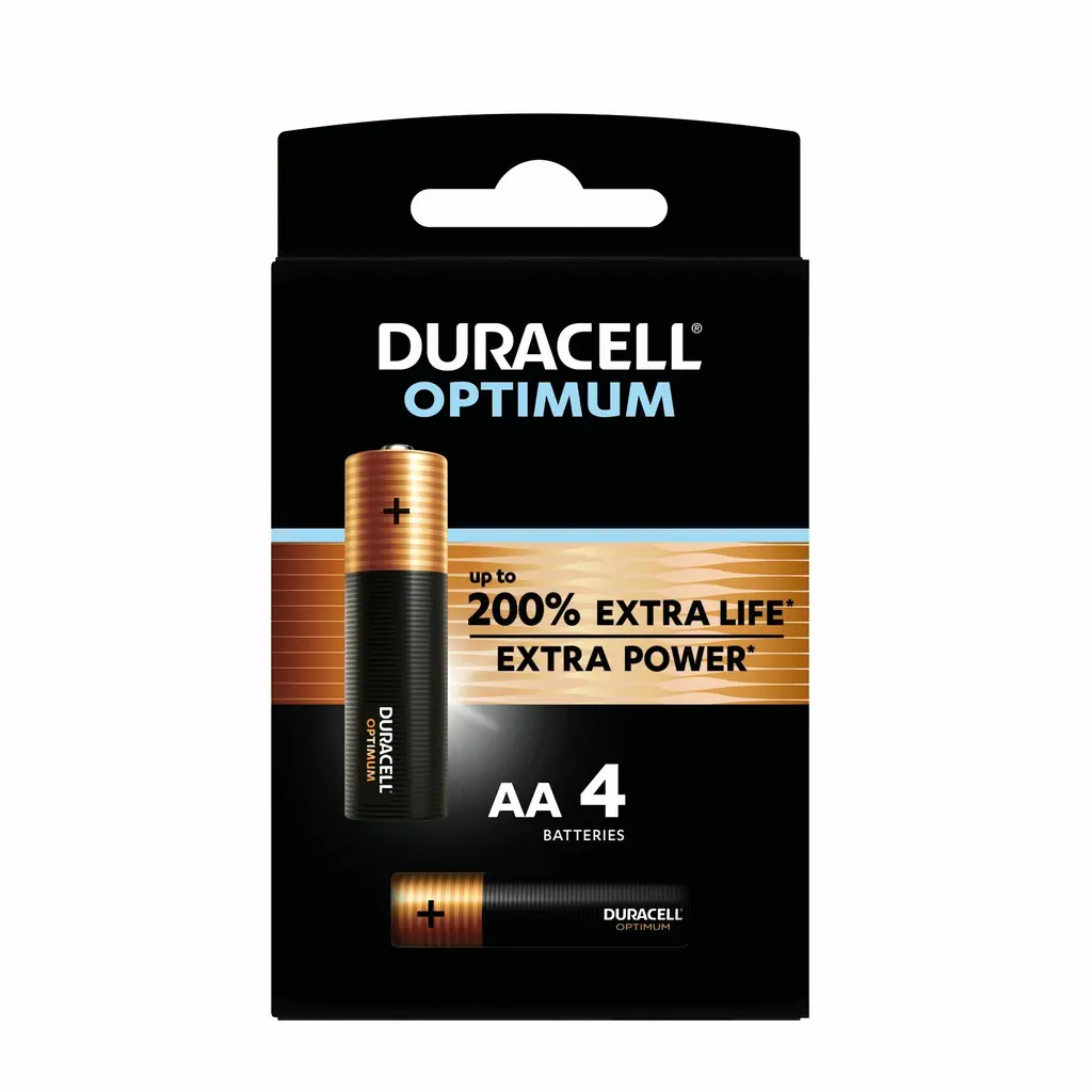 Baterija DURACELL OPTIMUM Extra Power AA 4/1-1