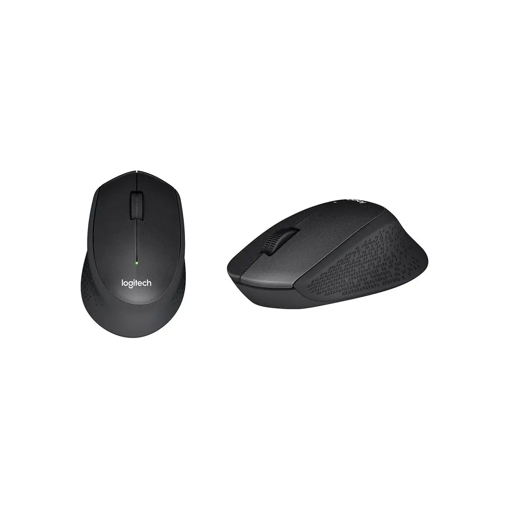 Miška LOGITECH M330 Wireless Silent Plus - Black-1