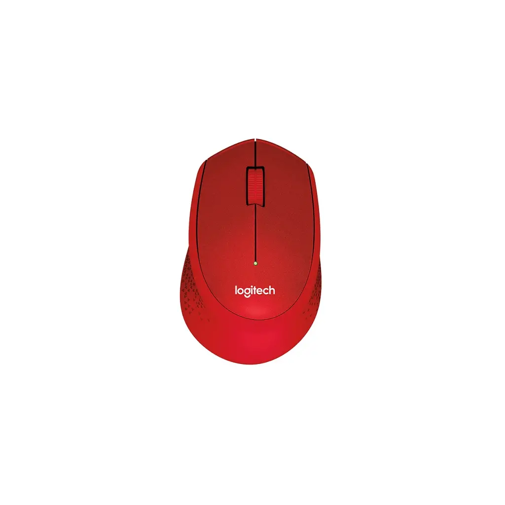 Miška LOGITECH M330 Wireless Silent Plus - Red-1