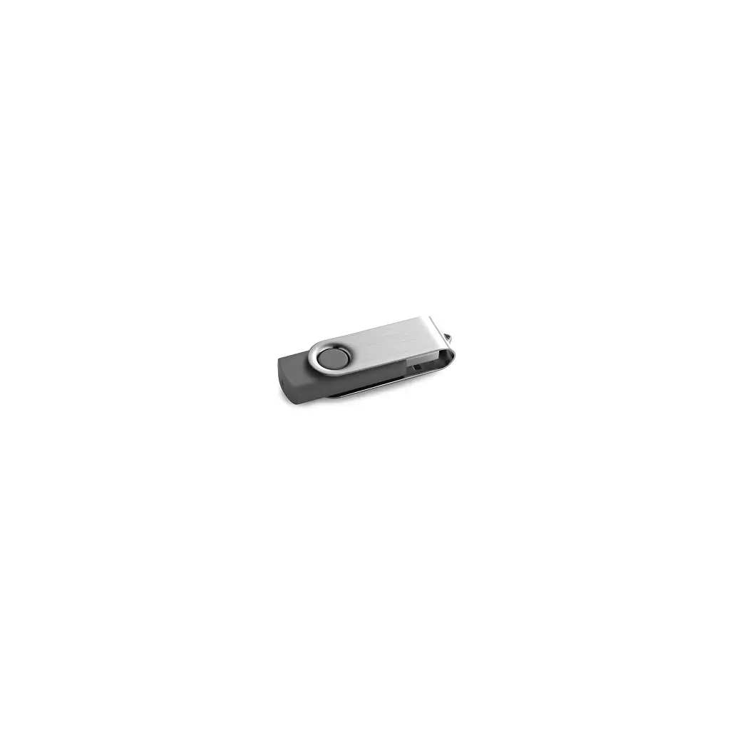 USB 2.0 Flash drive   16GB Twister satin silver-0