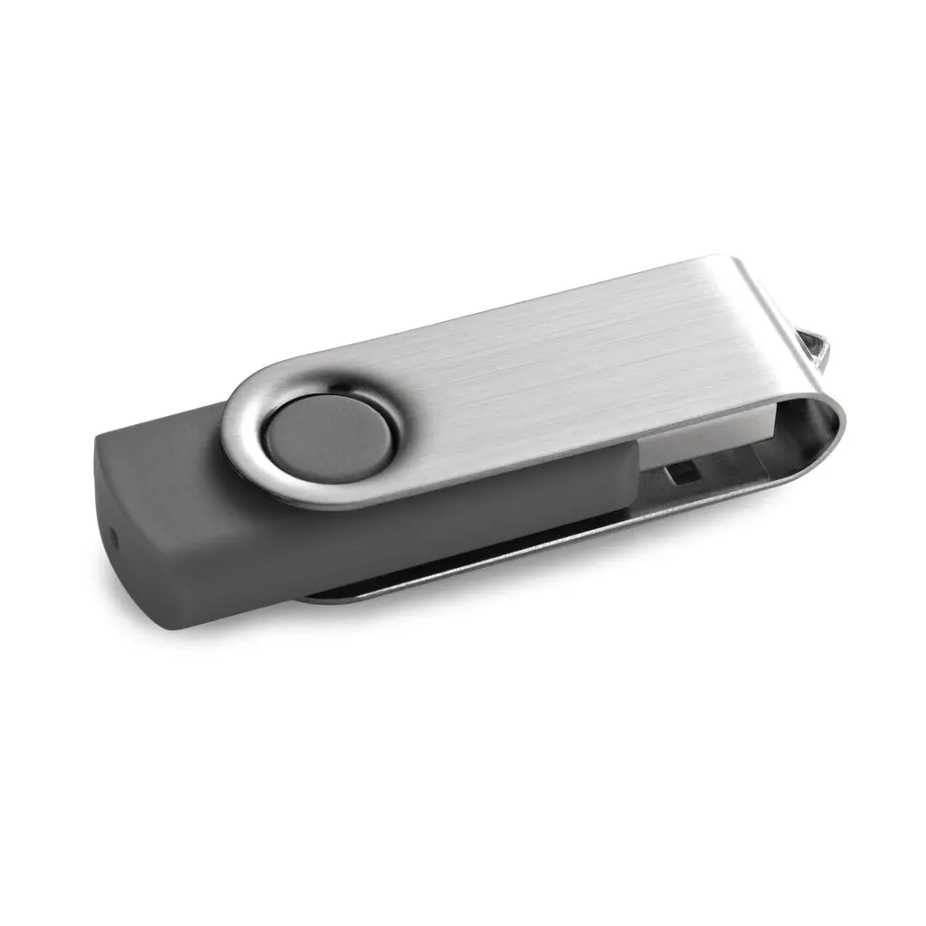 USB 2.0 Flash drive   16GB Twister satin silver-2