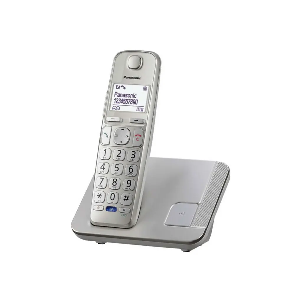 Telefon PANASONIC KX-TGE210FXN  brezžični - črni-0