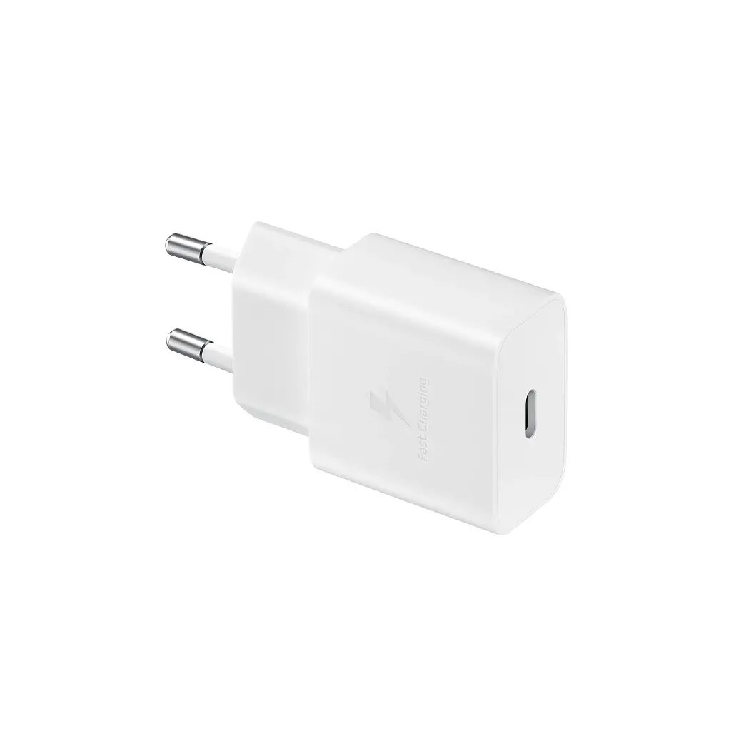 Adapter za napajanje SAMSUNG - kućni punjač USB Type-C 15W bez kabela bijeli-0