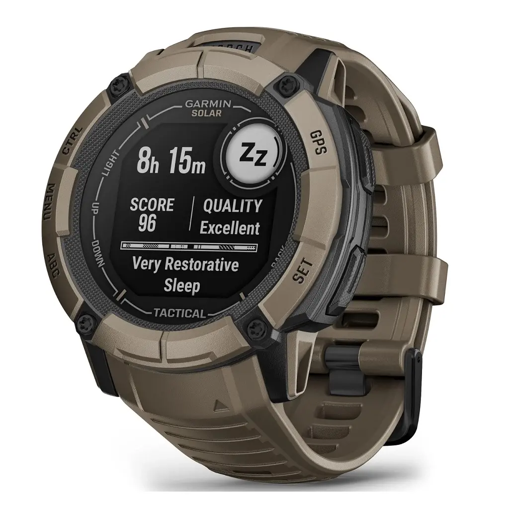 Pametna ura GARMIN Instinct 2X SOLAR Tactical Edition Coyote Tan - 010-02805-02-0