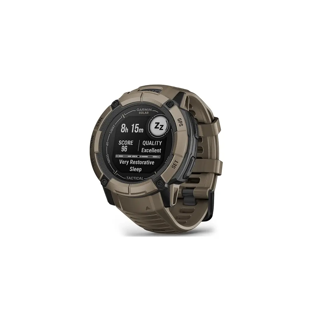 Pametna ura GARMIN Instinct 2X SOLAR Tactical Edition Coyote Tan - 010-02805-02-2