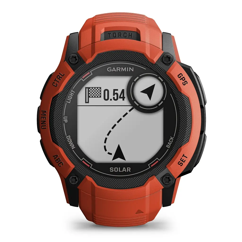 Pametna ura GARMIN Instinct 2X SOLAR Flame Red - 010-02805-01-5