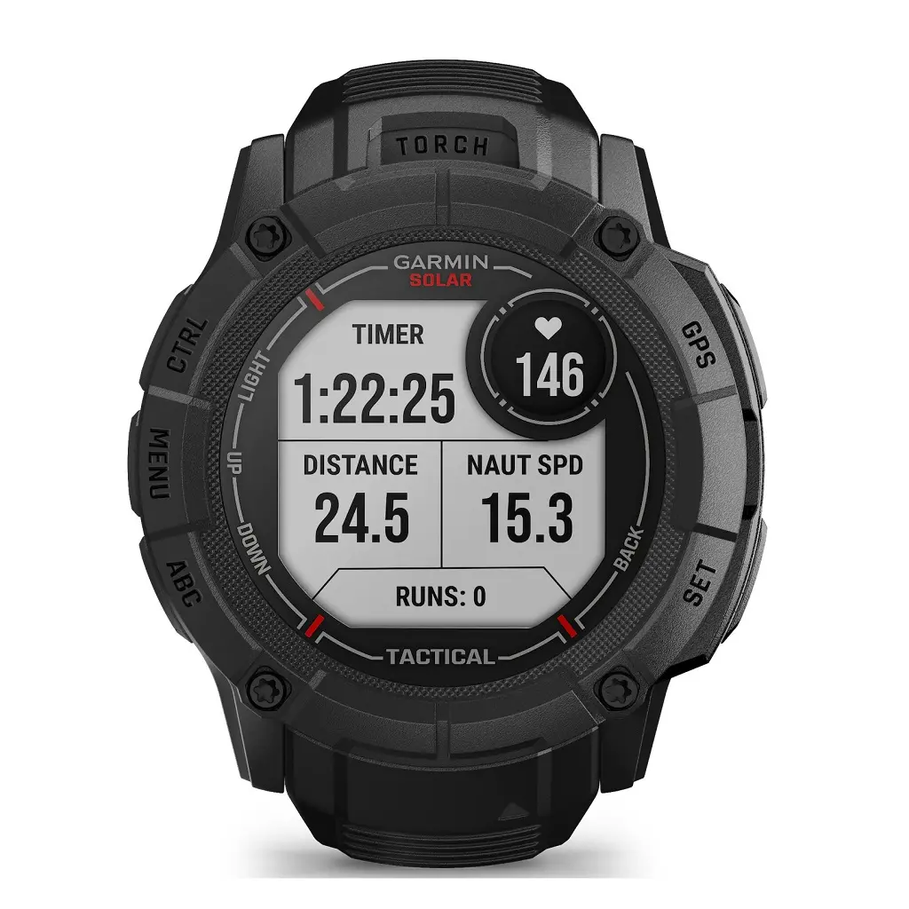 Pametna ura GARMIN Instinct 2X SOLAR Tactical Edition Black - 010-02805-03-1