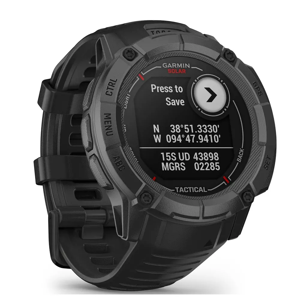 Pametna ura GARMIN Instinct 2X SOLAR Tactical Edition Black - 010-02805-03-3