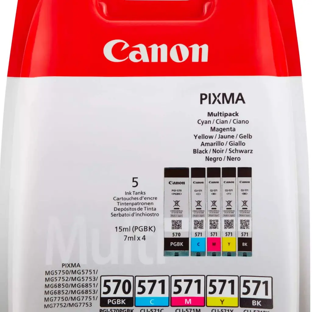 Črnilo CANON PGI-570 + CL-571 BCMY Multipack-0