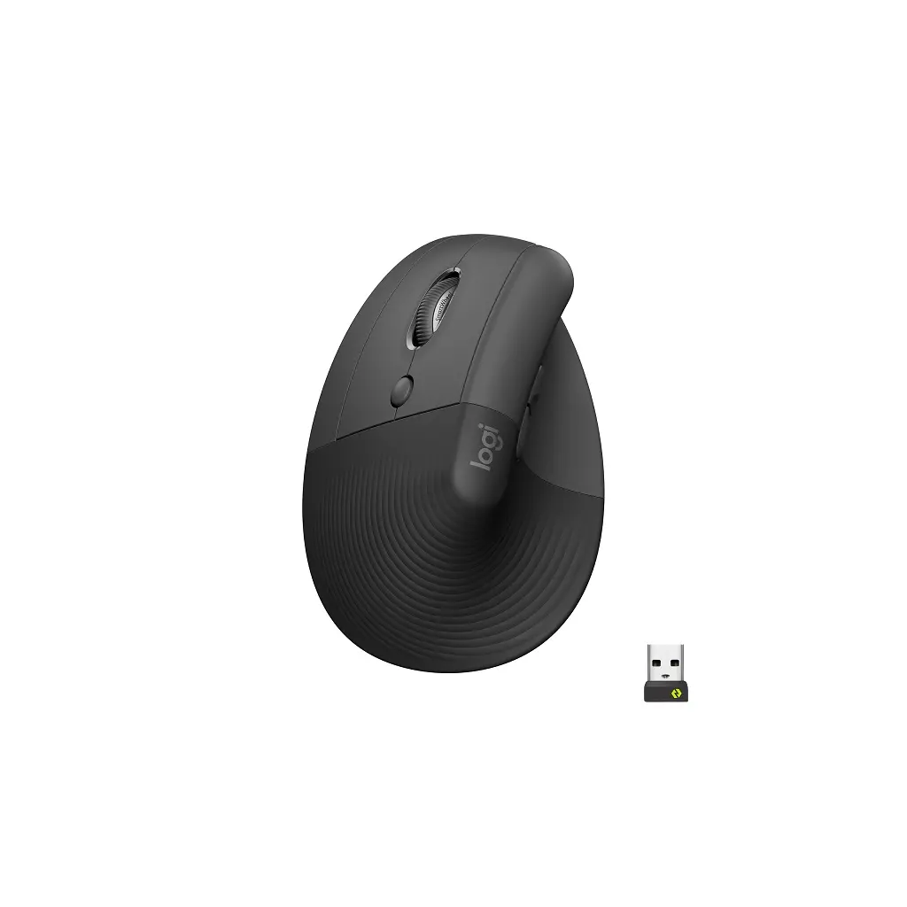 Miška LOGITECH Lift LEFT Bluetooth Vertical Ergonomic Graphite/Black-1