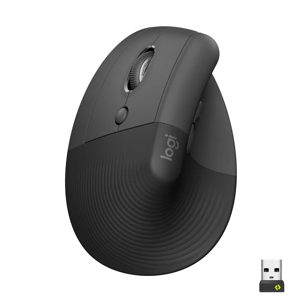 Miška LOGITECH Lift LEFT Bluetooth Vertical Ergonomic Graphite/Black-0