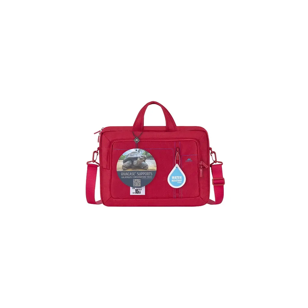 Torba RIVACASE za notebook 15.6" Alpendorf 7530 red canvas-1