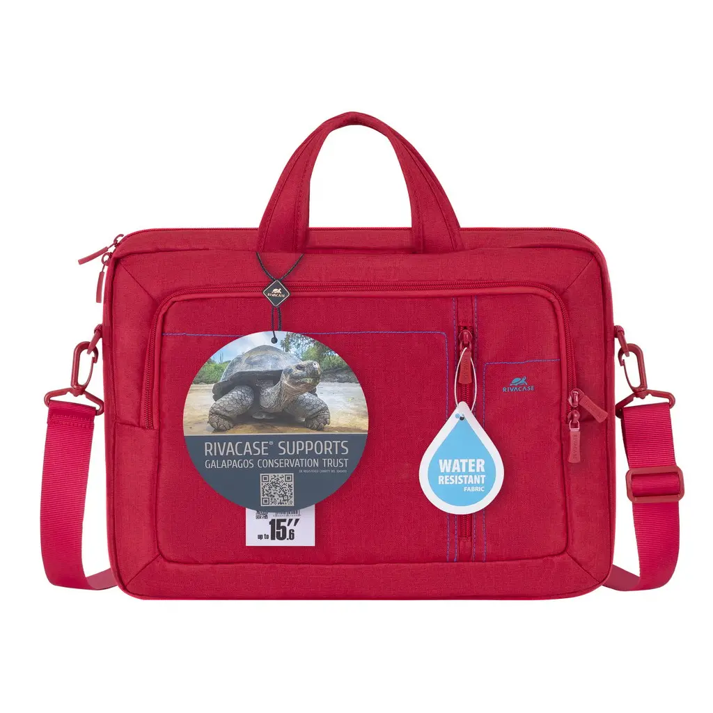 Torba RIVACASE za notebook 15.6" Alpendorf 7530 red canvas-0