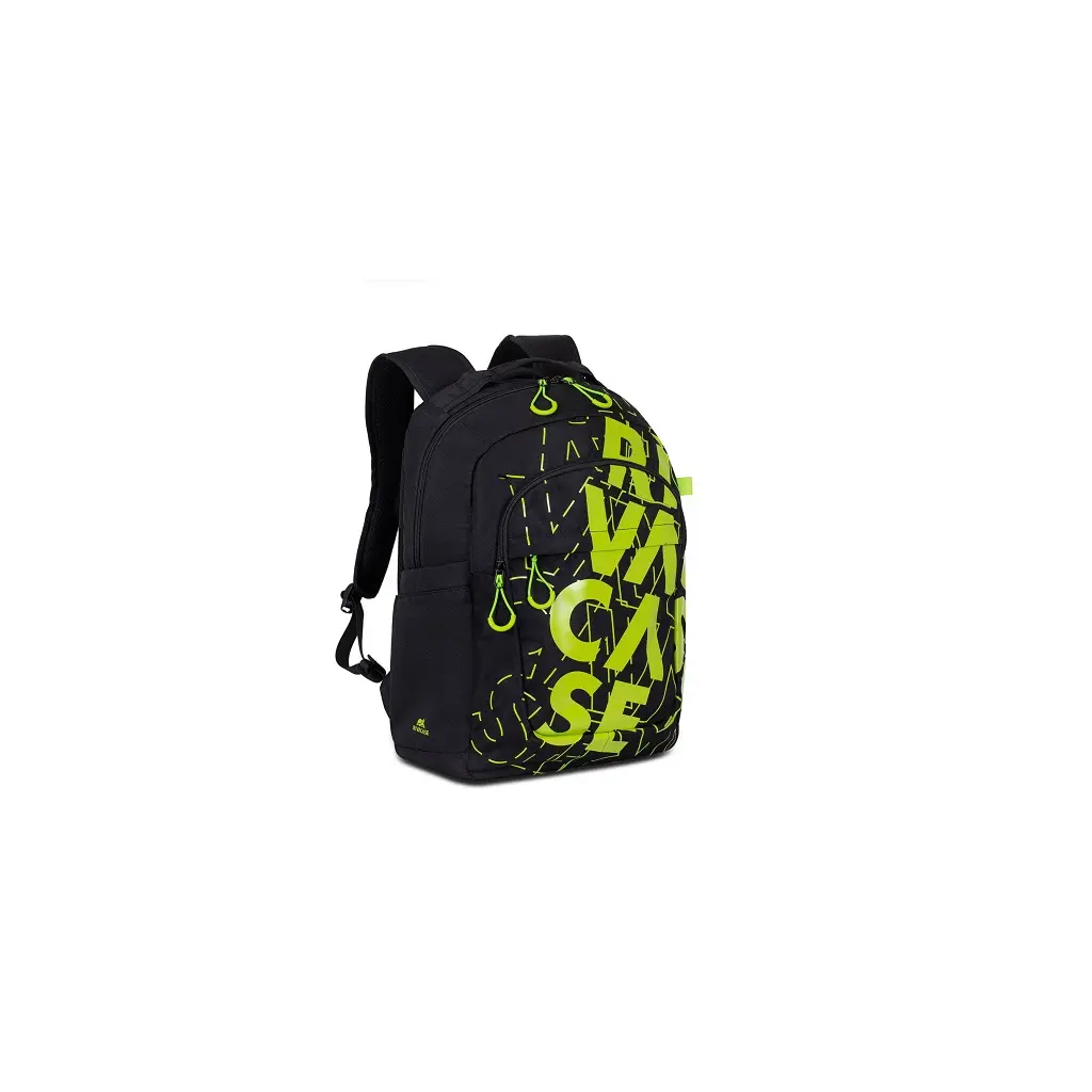 Torba RIVACASE ruksak za notebook 15.6" Heide 5430 black/lime Urban backpack-2