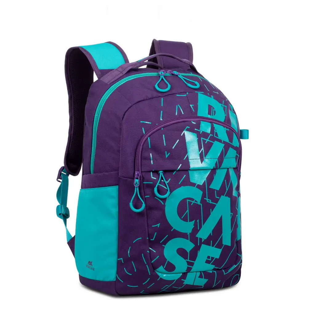 Torba RIVACASE ruksak za notebook 15.6" Heide 5430 violet/aqua Urban backpack-0