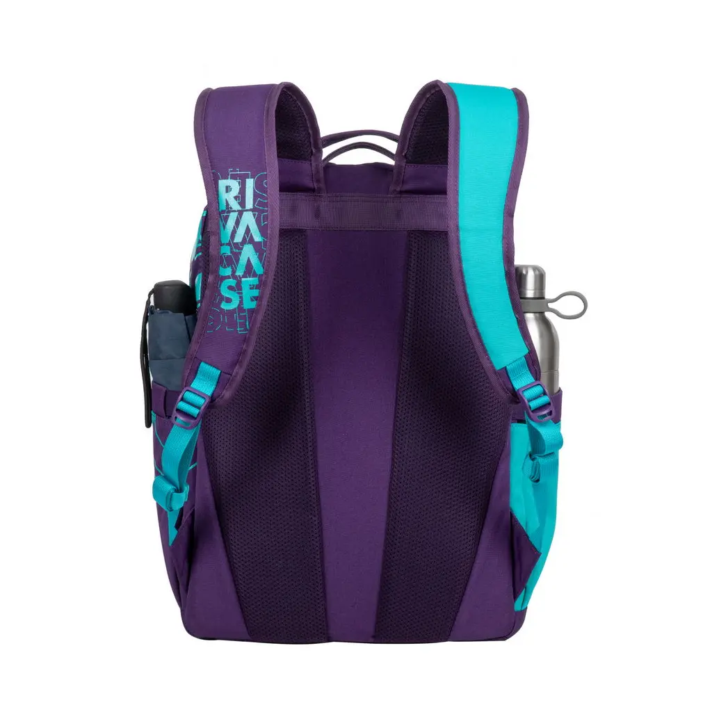 Torba RIVACASE ruksak za notebook 15.6" Heide 5430 violet/aqua Urban backpack-3