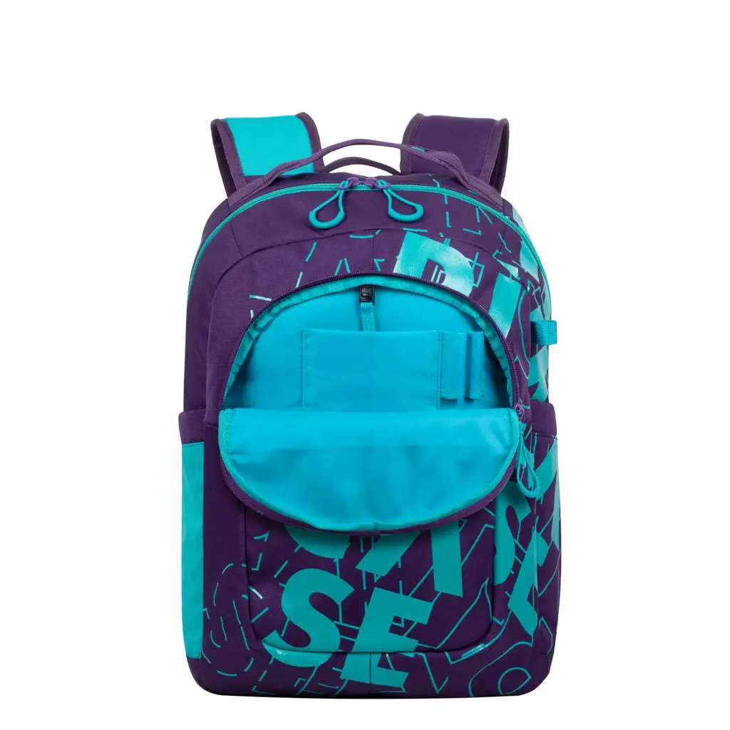 Torba RIVACASE ruksak za notebook 15.6" Heide 5430 violet/aqua Urban backpack-4