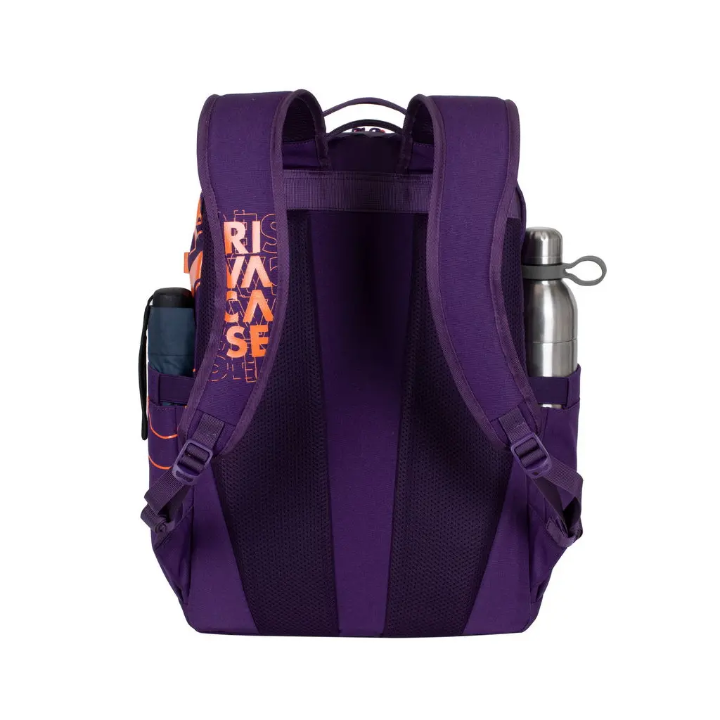 Torba RIVACASE ruksak za notebook 15.6" Heide 5430 violet/orange Urban backpack-3