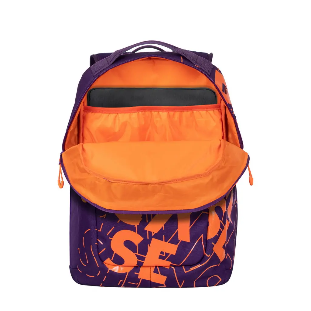 Torba RIVACASE ruksak za notebook 15.6" Heide 5430 violet/orange Urban backpack-5