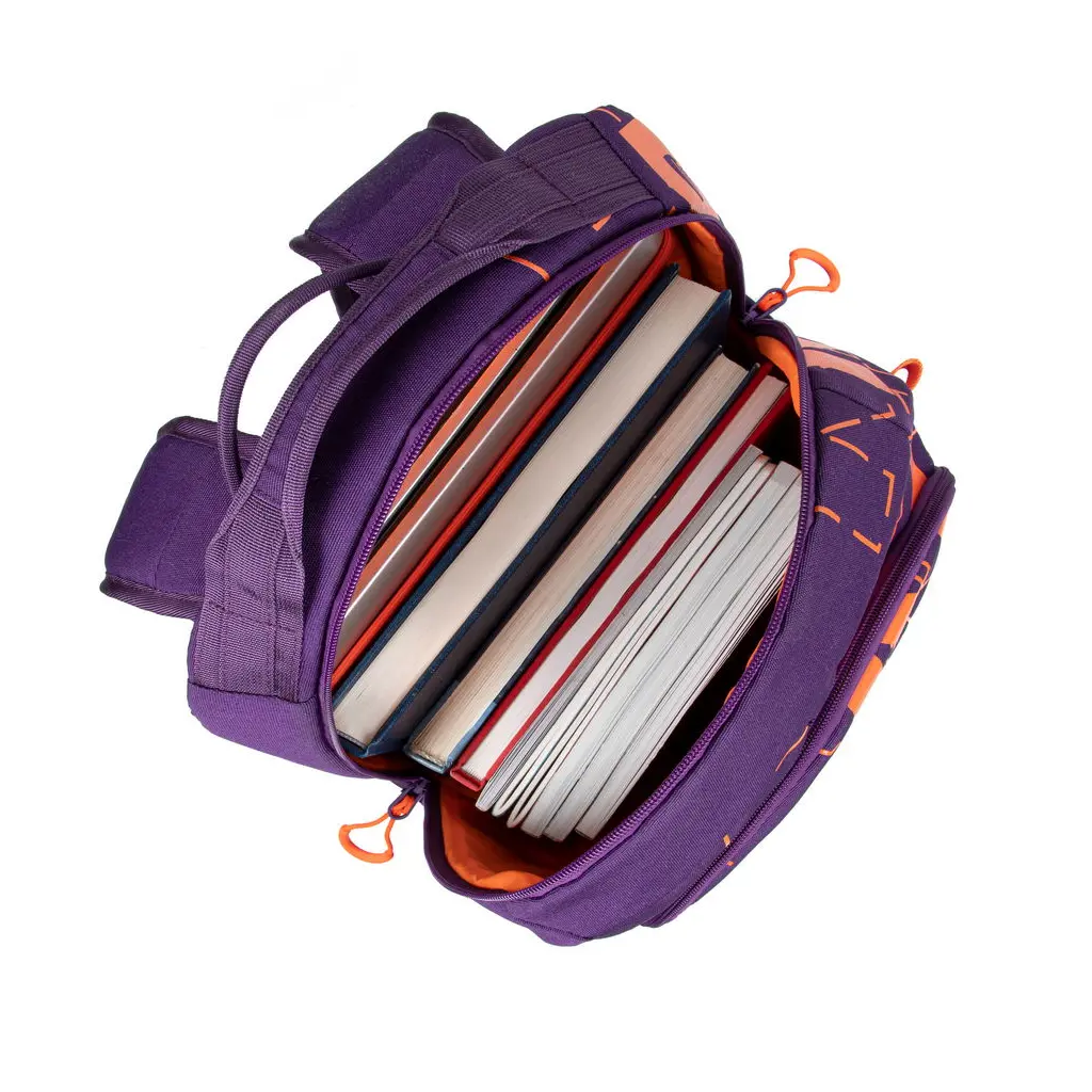 Torba RIVACASE ruksak za notebook 15.6" Heide 5430 violet/orange Urban backpack-6