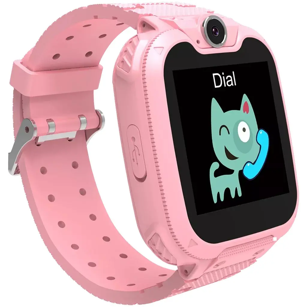 Smart watch CANYON Tony KW-31 Kids 1.54" colorfull screen, roza - CNE-KW31RR-1