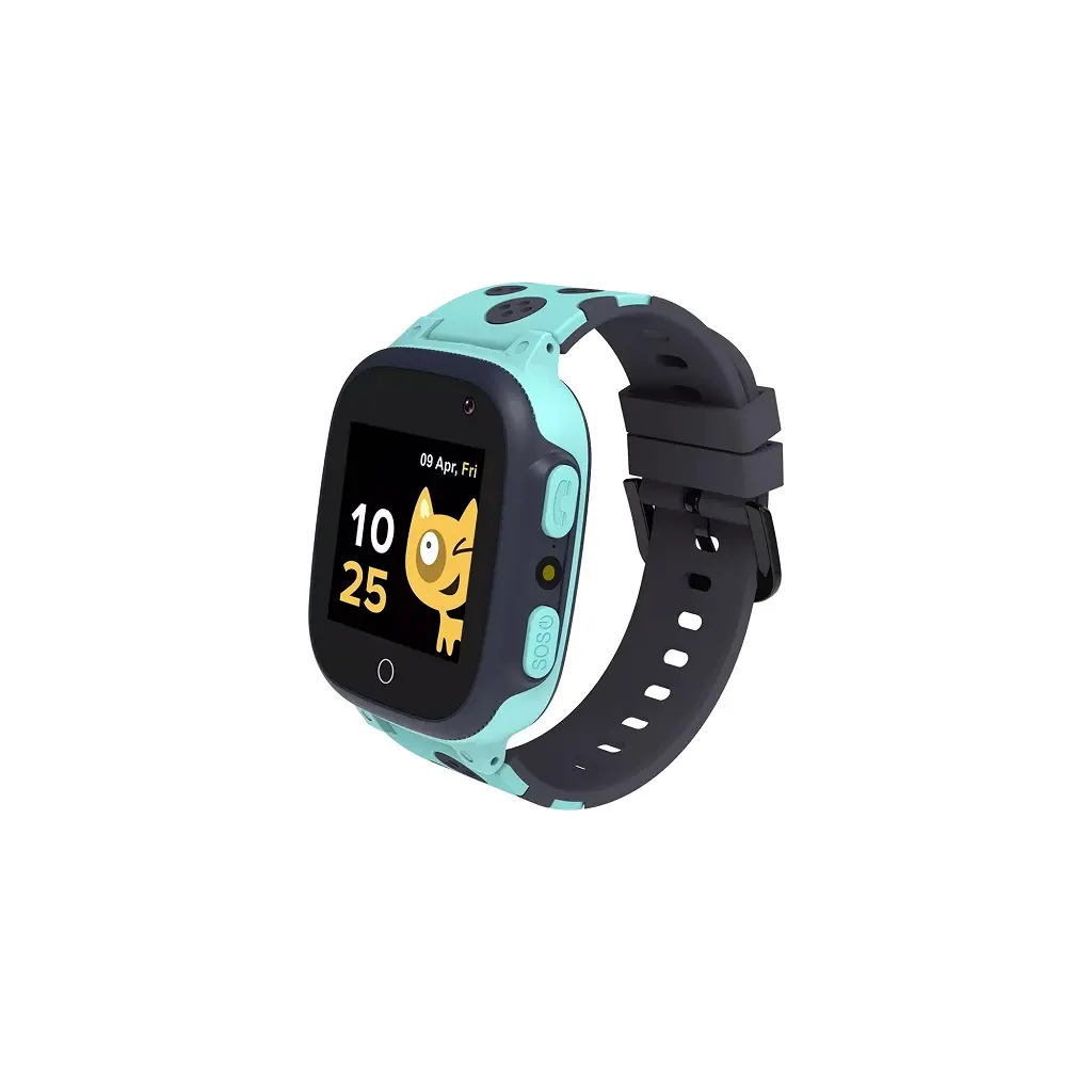 Smart watch CANYON Sandy KW-34 Kids 1.44" colorfull screen, tirkizno modra- CNE-KW34BL-2