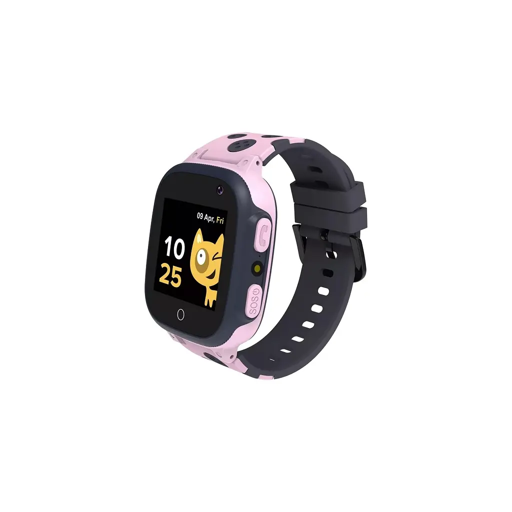 Smart watch CANYON Sandy KW-34 Kids 1.44" colorfull screen, roza - CNE-KW34PP-2