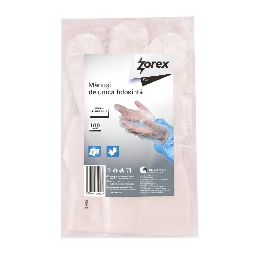 Rokavice HDPE 100/1 Zorex Pro-0