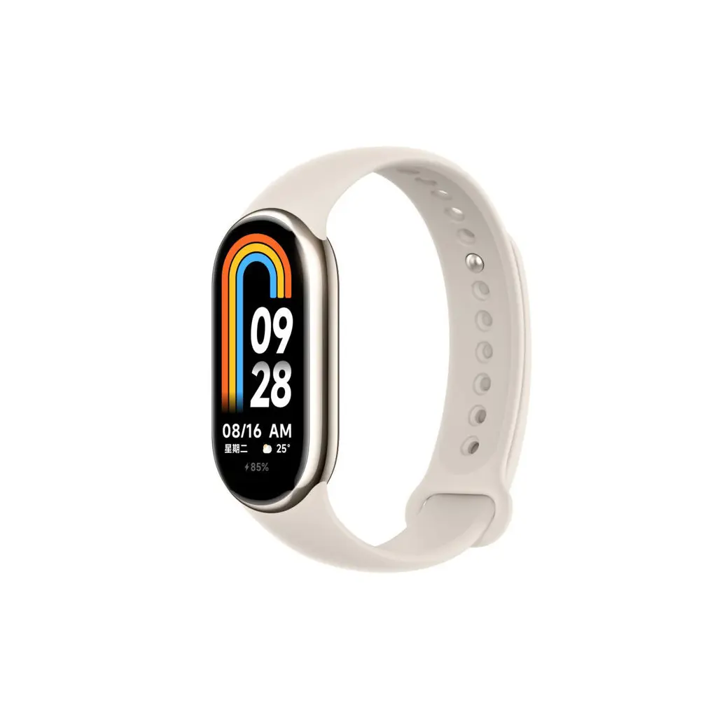 Smart watch XIAOMI Mi Band 8 Champagne Gold-0