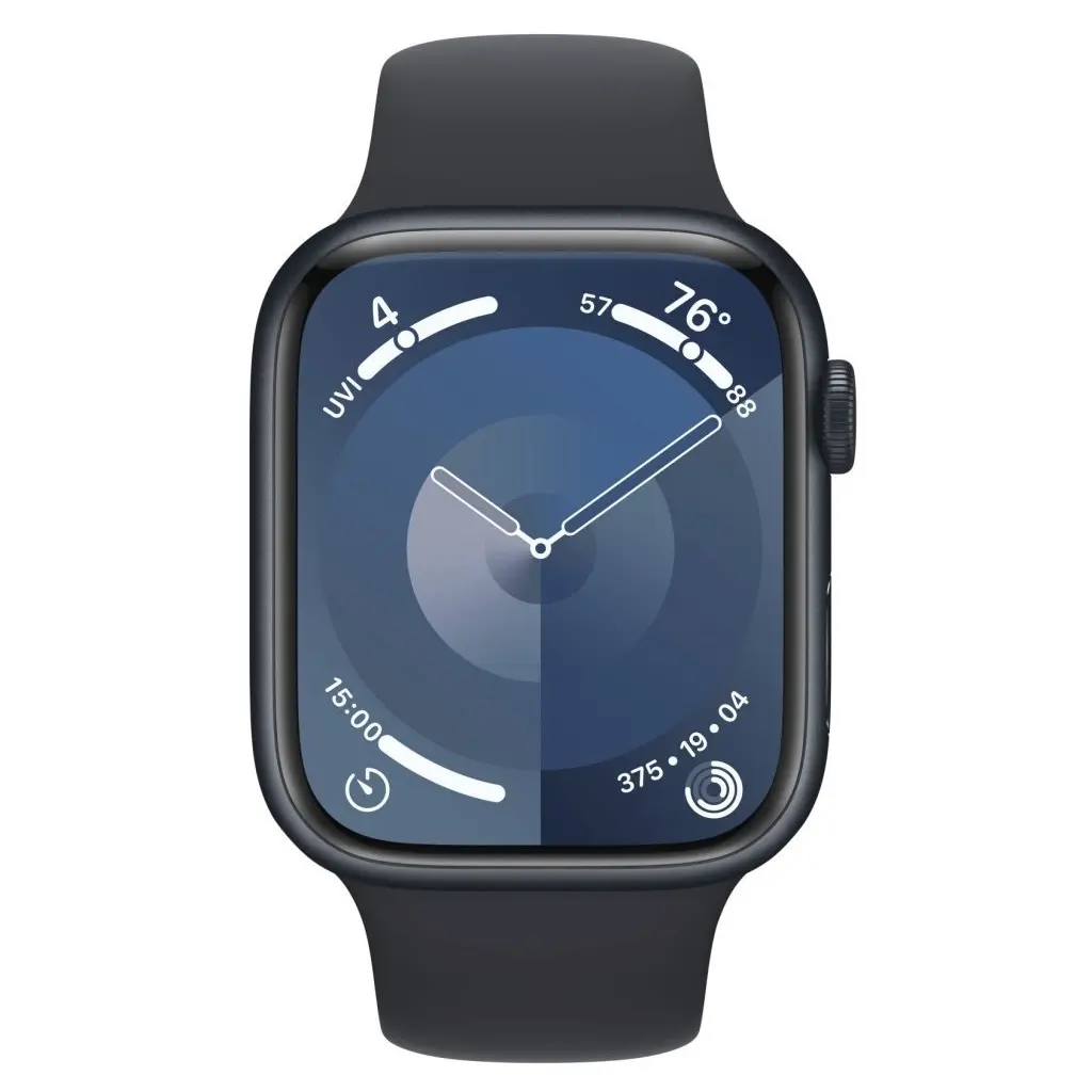 Pametna ura APPLE SERIES 9 GPS, 45mm Midnight Aluminium - mr9a3qh/a-0