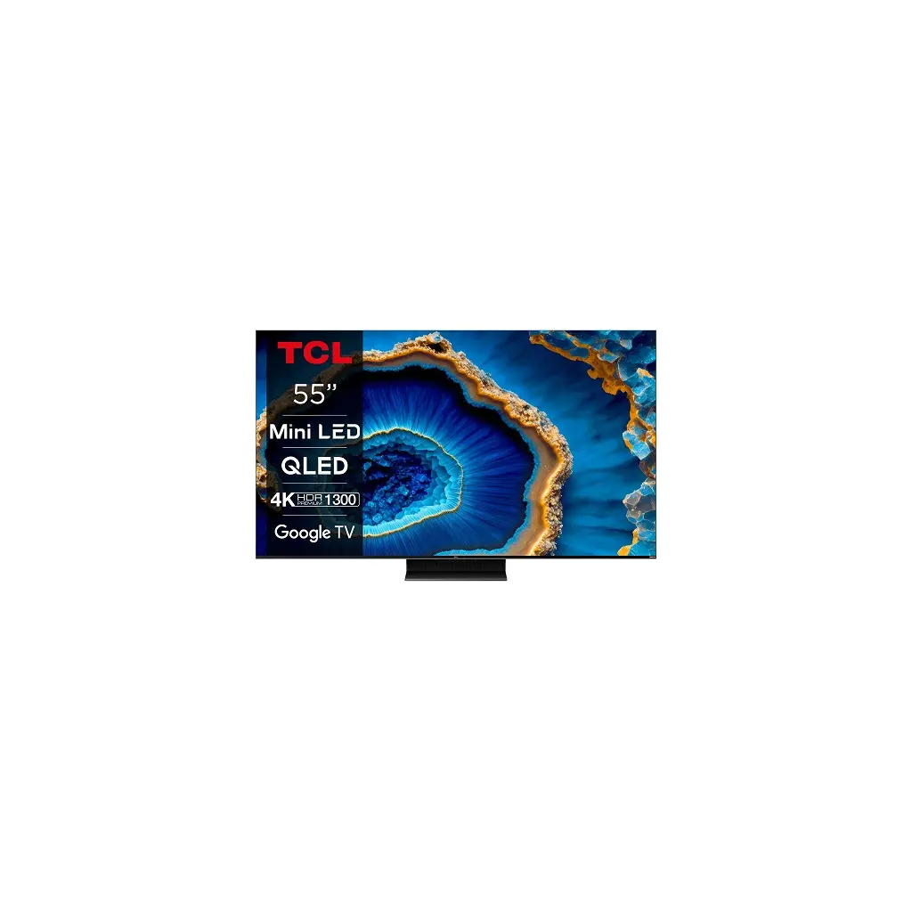 TV TCL 55C805, Mini-LED, QLED, 55", 140cm, UHD, Google TV-2