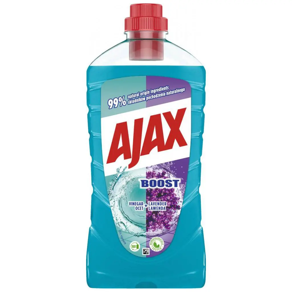 Sredstvo za čiščenje tal univerzalno 1000ml Ajax winegar lavander-0