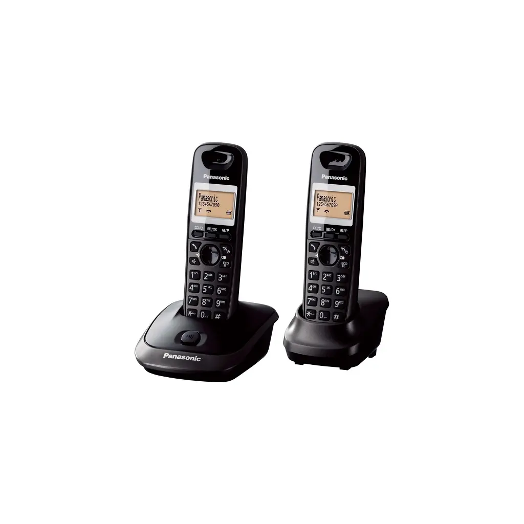 Telefon PANASONIC KX-TG2512FXT bežični - dvije slušalice-1