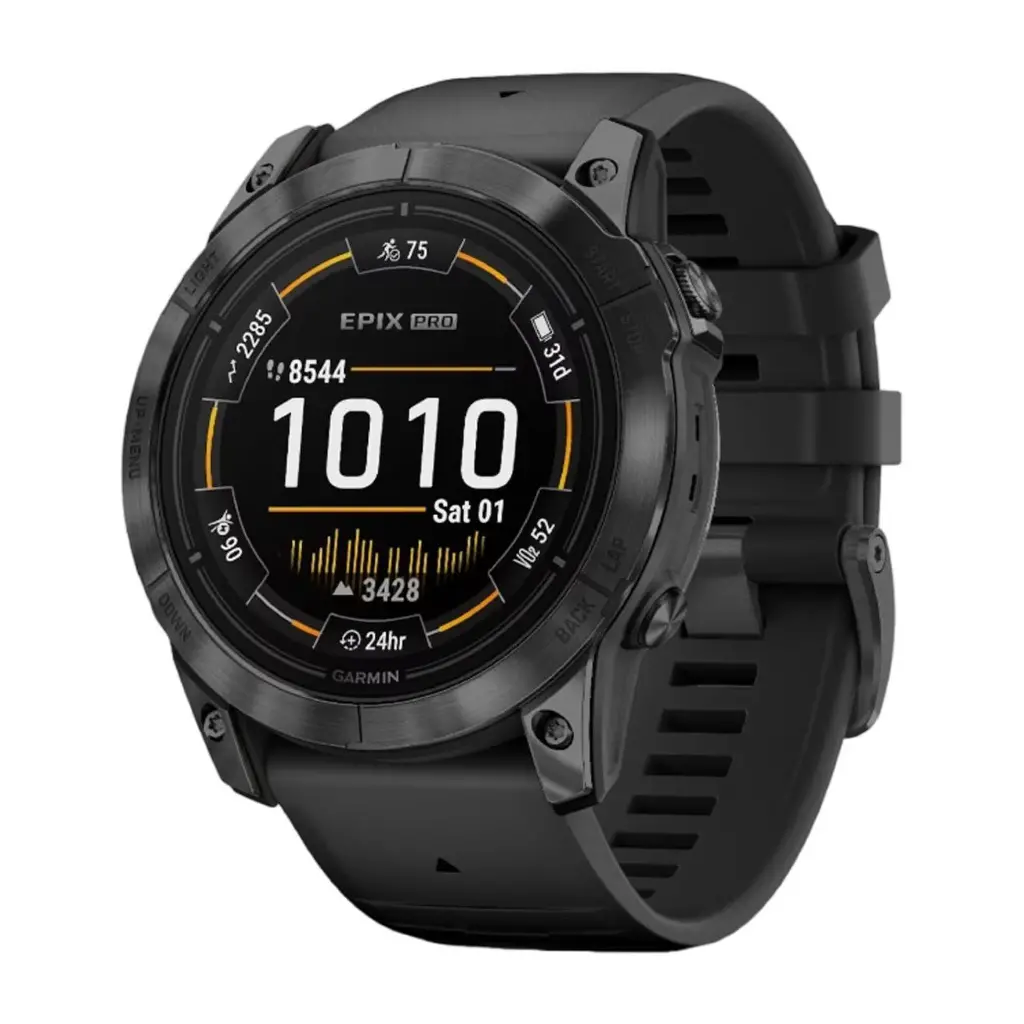 Smart watch GARMIN EPIX Pro Gen2 51mm Tamnosivi s crnim remenom-0