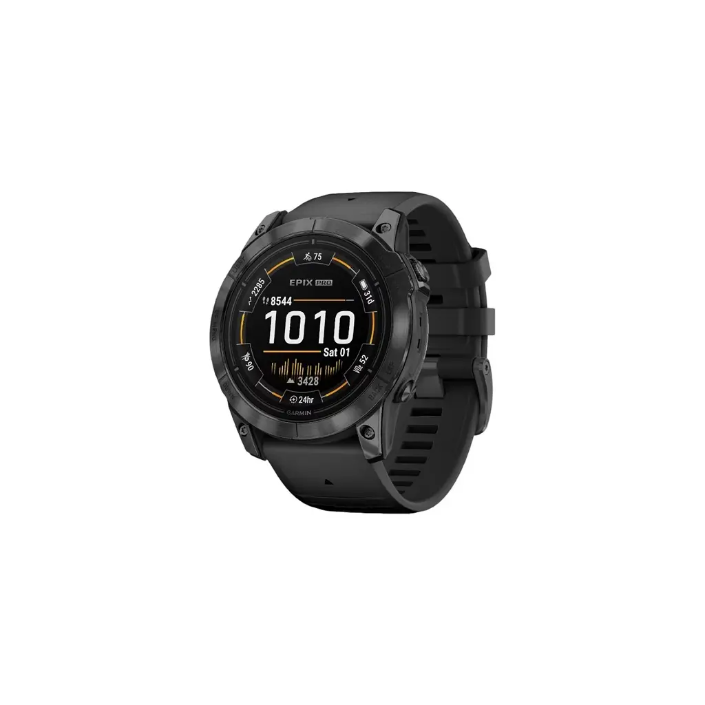 Smart watch GARMIN EPIX Pro Gen2 51mm Tamnosivi s crnim remenom-2