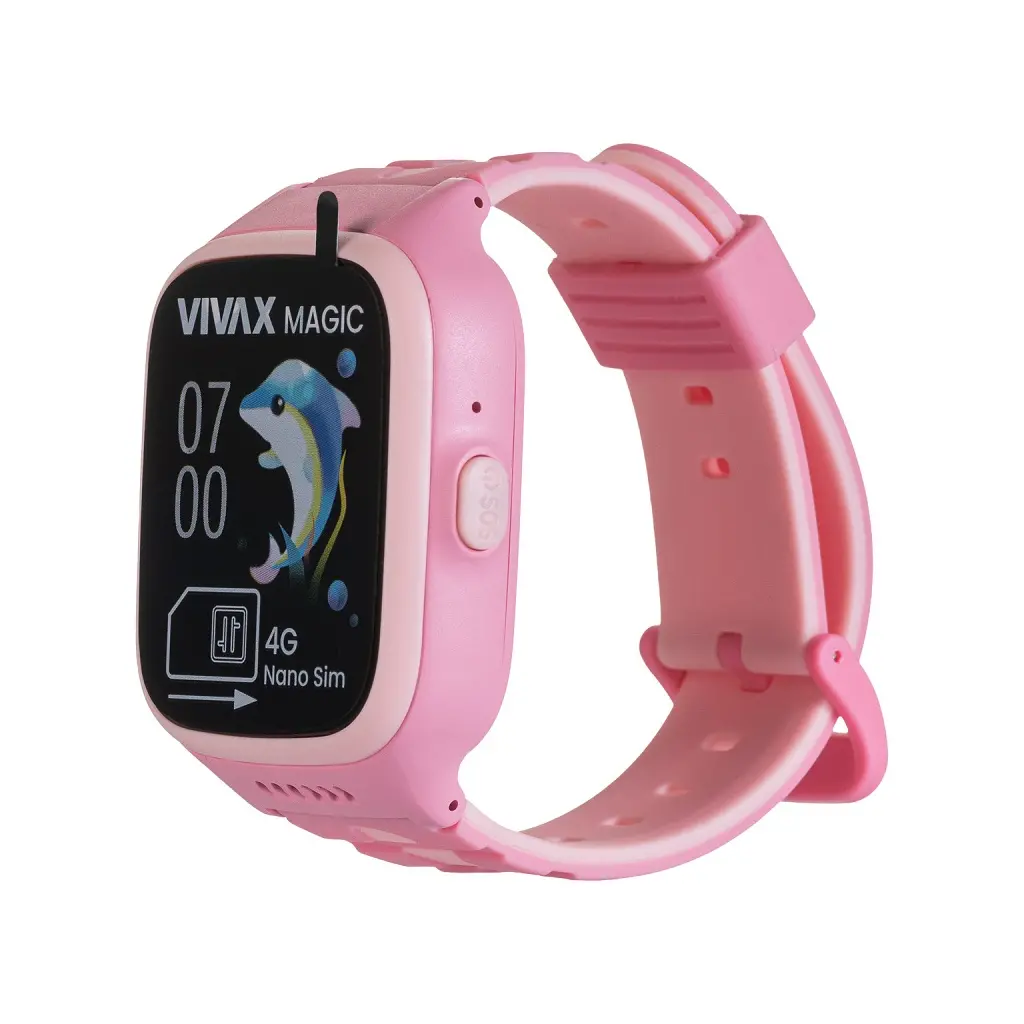 Smart watch VIVAX KIDS 4G MAGIC pink-0