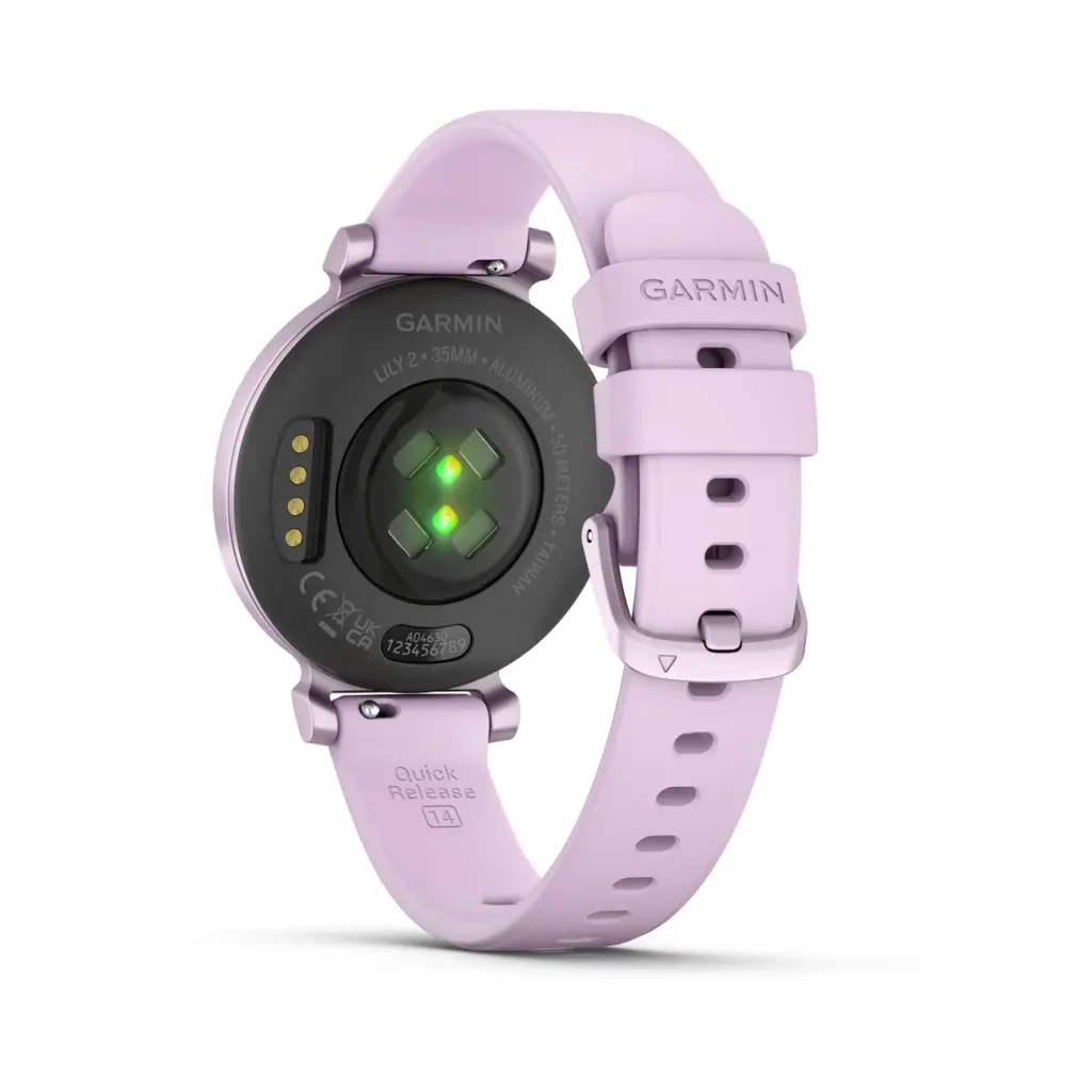 Smart watch GARMIN Lily 2 Metalik-ljubičasti s ljubičastim silikonskim remenom-4